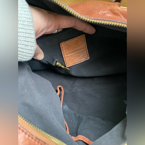 RABEANCO Tan Leather Bag - Picture 9 of 11